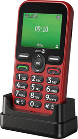 Doro Leva E10 6,1 cm (2.4") 118,9 g Rød Senior telefon