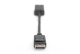 Digitus DB-340415-002-S videokabel adapter 0,2 m DisplayPort HDMI Sort