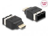 DeLOCK 65963 kabel kønsskifter HDMI-A HDMI-E Sort