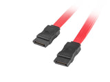 Lanberg CA-SASA-10CU-0050-R SATA-kabel 0,5 m SATA 7-pin Rød
