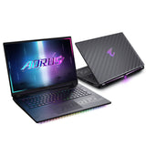 GIGABYTE AORUS MASTER 18 BYHC5DED65SP laptop Intel Core Ultra 9 275HX 45,7 cm (18") WQXGA 32 GB DDR5-SDRAM 2 TB SSD NVIDIA GeForce RTX 5080 Wi-Fi 7 (802.11be) Windows 11 Pro Tysk Sort
