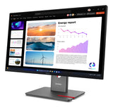 Lenovo ThinkVision P24Q-40 computerskærm 60,5 cm (23.8") 2560 x 1440 pixel Quad HD LCD Sort