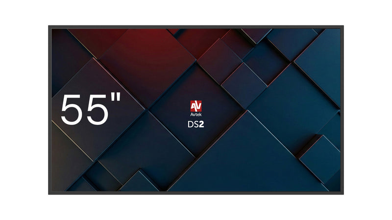 Avtek International Avtek DS2 55 139,7 cm (55") LCD Wi-Fi 500 cd/m² 4K Ultra HD Sort Android 14 24/7