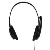 Hama Essential HS 200 Headset Ledningsført Opkald/musik Sort, Sølv