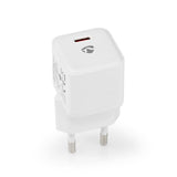 Nedis Mini Wall Charger Smartphone, Tablet Hvid Vekselstrøm Indendørs