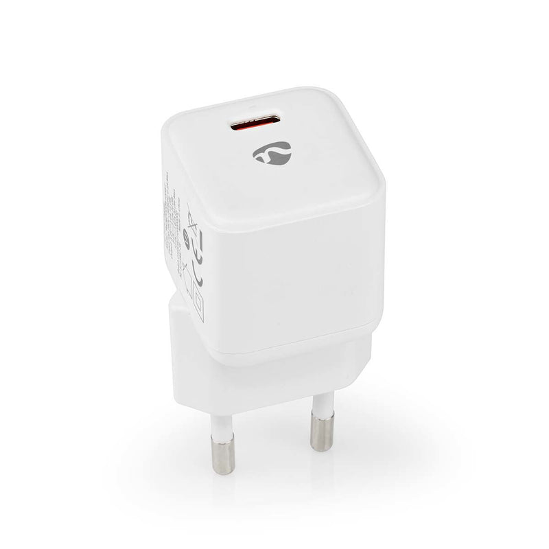 Nedis Mini Wall Charger Smartphone, Tablet Hvid Vekselstrøm Indendørs