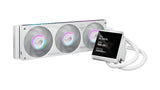 ASUS ROG Strix LC IV 360 ARGB LCD White Edition Processor Væskekølingssæt 12 cm Hvid