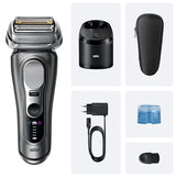 Braun Series 9 Pro+ 9655cc Folie shaver Trimmer Grå