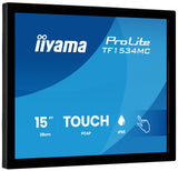 iiyama ProLite TF1534MC-B8X computerskærm 38,1 cm (15") 1024 x 768 pixel XGA LED Berøringsskærm Sort