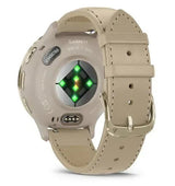 Garmin 010-02785-55 Smartwatch og sportsur 3,05 cm (1.2") AMOLED 41 mm Digital 390 x 390 pixel Berøringsskærm Guld Wi-Fi GPS (satellit)