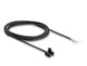 DeLOCK 91868 fotoelektrisk sensor Sort Polykarbonat (PC), Acrylonitrilbutadienstyren