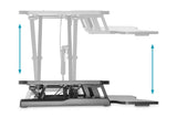 Digitus DA-90380-1 skærmbeslag og -stativer Skrivebord Sort