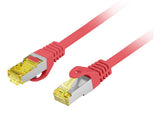 Lanberg PCF6A-10CU netværkskabel Rød 1 m Cat6a S/FTP (S-STP)