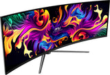 MSI MPG 491CQP QD-OLED computerskærm 124,5 cm (49") 5120 x 1440 pixel Dual WQHD Sort
