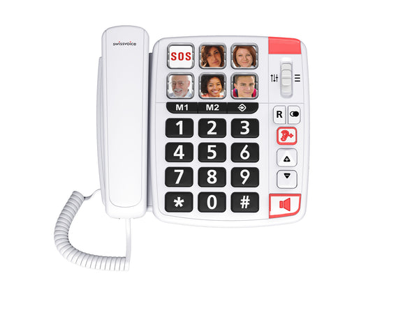 SwissVoice Xtra 1110 Analog telefon Hvid