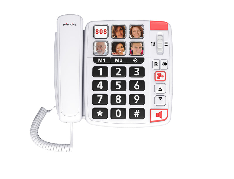 SwissVoice Xtra 1110 Analog telefon Hvid