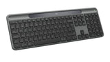 Logitech Signature Slim Solar+ K980 tastatur Universel RF trådløs + Bluetooth QWERTY UK international Grafit