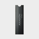 Axagon CLR-M2L6 Computerkølesystem M.2 NVMe SSD, Solid-state drev Køleplade/køler Sort 1 stk