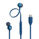 JBL Tune 310C Headset Ledningsført I ørerne Opkald/musik USB Type-C Blå