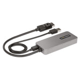 StarTech.com MST14DP123HD videokabel adapter 0,3 m DisplayPort 3 x HDMI Grå