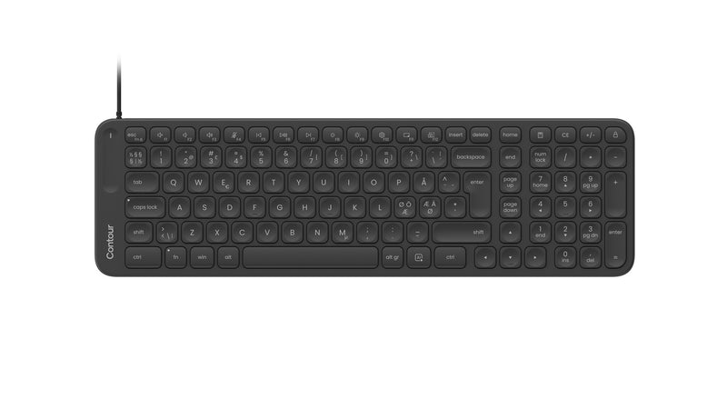 Contour Design Contour Balance Mid-Size Keyboard Wired Pan Nordic