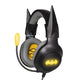 Blade Gaming BATHEAD hovedtelefoner/headset Ledningsført Spil Sort, Gul