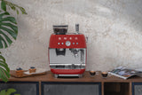 Smeg 50's Style Espressomaskine EGF03RDEU Rød