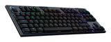 Logitech G G915 X Lightspeed tastatur Spil USB + RF Wireless + Bluetooth QWERTY US International Sort