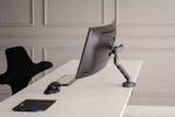 BakkerElkhuizen BE Flexible Single 88,9 cm (35") Skrivebord Grå