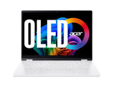 Acer Swift 14 AI SFE14-51T-94BZ Copilot+ PC Intel Core Ultra 9 288V Laptop 35,6 cm (14") Berøringsskærm 2.8K 32 GB LPDDR5x-SDRAM 1 TB SSD Wi-Fi 7 (802.11be) Windows 11 Home Hvid QWERTZ Tysk