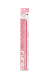 Deltaco Gaming PMP80 Gaming-musemåtte Large, 450 x 400 x 4 mm, syede kanter, pink