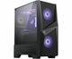 MSI MAG Forge 100M Midi Tower Sort, Transparent