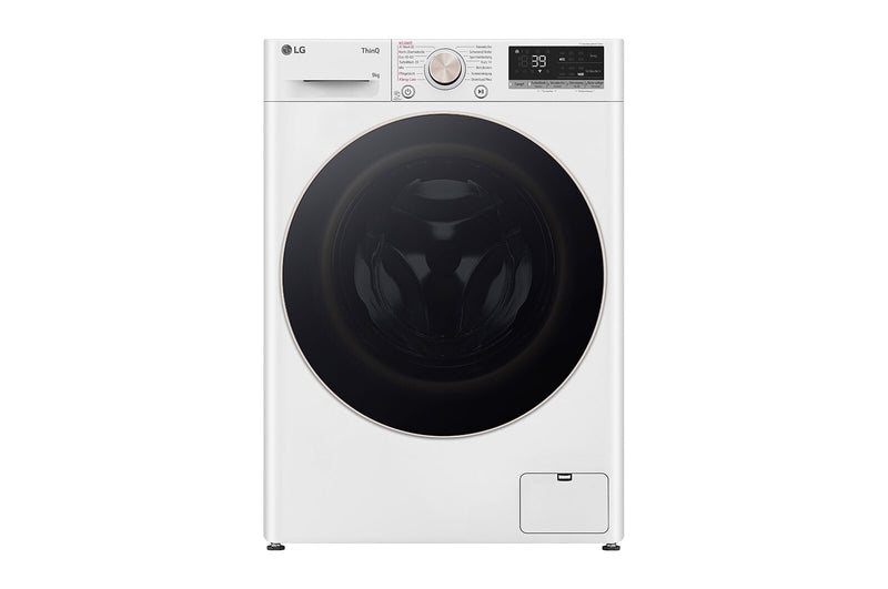 LG F4WR709G vaskemaskine Front-læsning 9 kg 1400 rpm Hvid