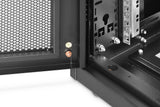 Digitus DN-31300-B stativ 26U Fritstående reol Sort