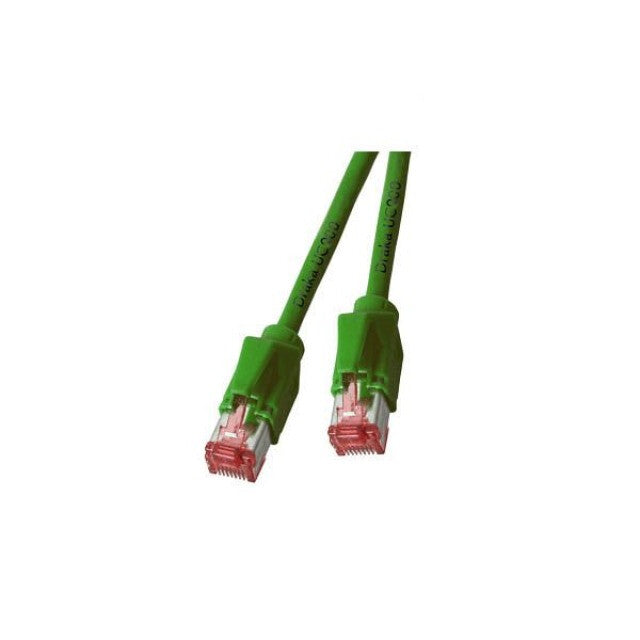 EFB Elektronik K8053.1,5 netværkskabel Grøn 1,5 m Cat6a S/FTP (S-STP)