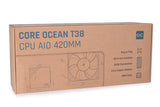 Alphacool T38 Processor Væskekølingssæt 14 cm Sort
