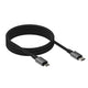Vision TC 1MLTGMAG/BL Lightning kabel 1 m Sort