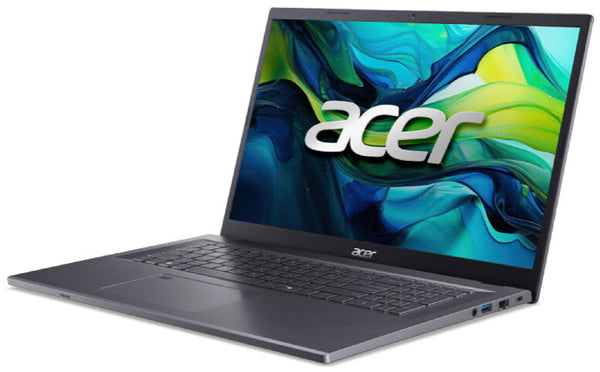 Acer Aspire 17 A17-51GM-73K7 Intel® Core™ i7 150U Laptop 43,9 cm (17.3") Fuld HD 16 GB DDR4-SDRAM 1 TB SSD NVIDIA GeForce RTX 2050 Wi-Fi 6E (802.11ax) Windows 11 Home Tysk Grå