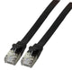 EFB Elektronik K5547SW.0,5 netværkskabel Sort 0,5 m Cat6a U/FTP (STP)
