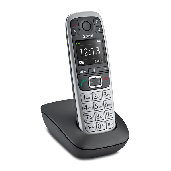 Gigaset E560 Analog/DECT-telefon Sort, Sølv