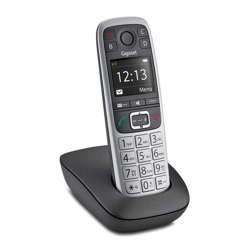 Gigaset E560 Analog/DECT-telefon Sort, Sølv