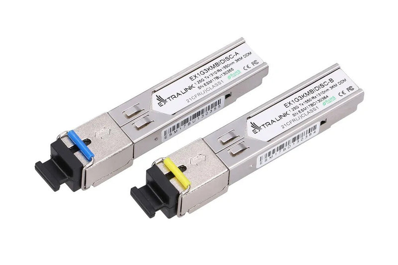 Extralink EX.2220 modul til netværksmodtager Fiberoptisk 1250 Mbit/s SFP 1550 nm