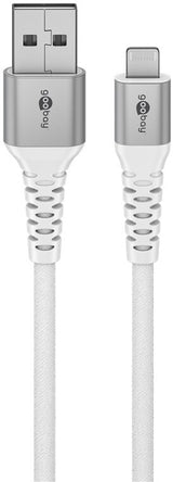 Goobay 74513 Lightning kabel 3 m Hvid