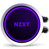 NZXT Kraken X63 RGB Processor Alt-i-en væskekøler 14 cm Hvid