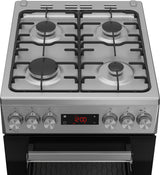Beko FSM52320TXDT Fritstående komfur Elektrisk Gaskomfur Rustfrit stål