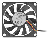 DeLOCK 67315 Computerkølesystem Computerkabinet Ventilator 7 cm Sort 1 stk