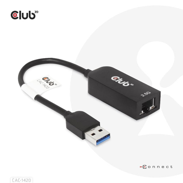 CLUB3D CAC-1420 netværkskort Ethernet 2500 Mbit/s
