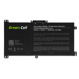 Green Cell HP167 laptop reservedel Batteri