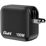 Verbatim GaN Charger 100W Universel Sort Vekselstrøm Hurtig opladning Indendørs