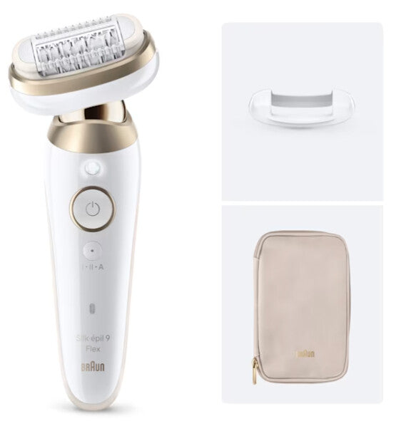Braun Silk-épil 9 Silk·épil 9 Flex 40 pincetter Guld, Hvid